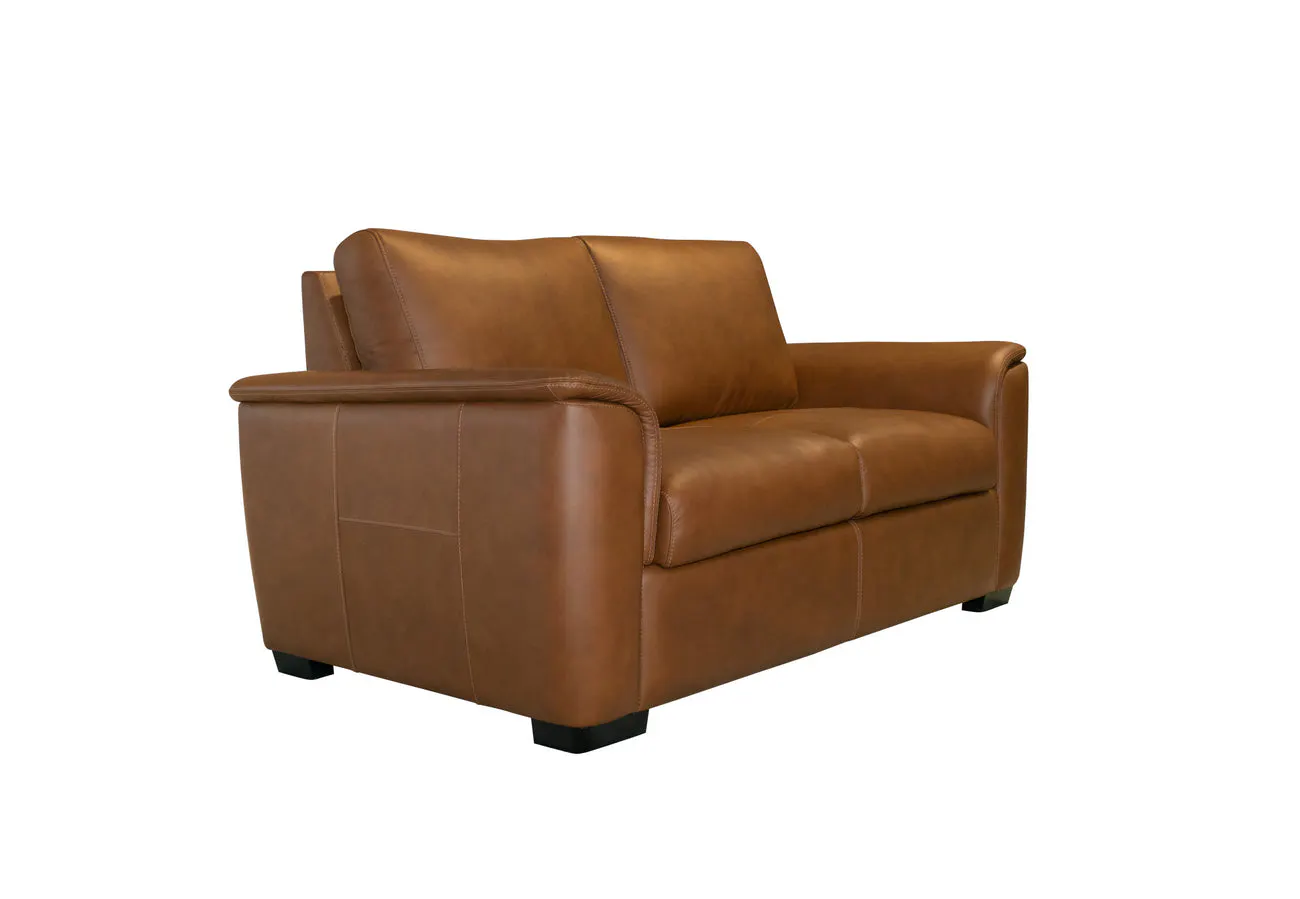 Flexsteel Furniture 1041-20-94672 Henry Caramel Leather Loveseat