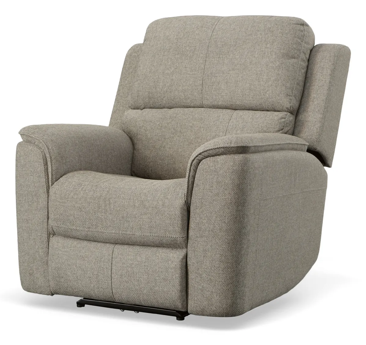 Flexsteel Furniture 1041-50PH-42501 Henry Fog Fabric Power Recliner with Power Headrest and Lumbar Flexsteel Furniture 1041-50PH-42501 Henry Fog Fabric Power Recliner with Power Headrest and Lumbar