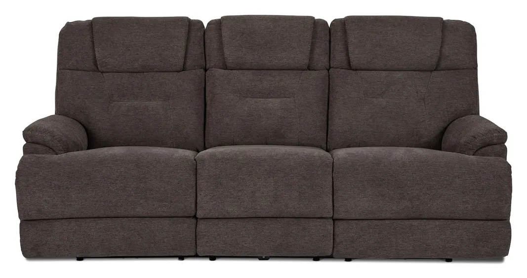 Flexsteel Furniture 1080-63P5-35804 Zofa Umber Fabric Power Sleep Sofa with Power Headrests and Lumbar Flexsteel Furniture 1080-63P5-35804 Zofa Umber Fabric Power Sleep Sofa with Power Headrests and Lumbar