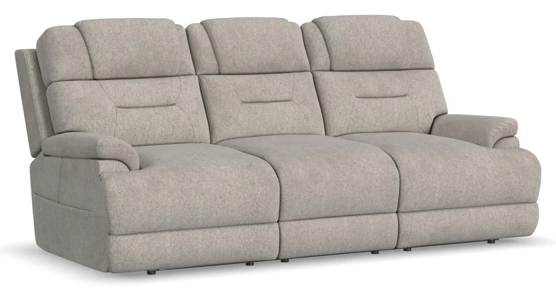 Flexsteel Furniture 1080-63P5-35880 Zofa Shell Fabric Power Sleep Sofa with Power Headrests and Lumbar Flexsteel Furniture 1080-63P5-35880 Zofa Shell Fabric Power Sleep Sofa with Power Headrests and Lumbar