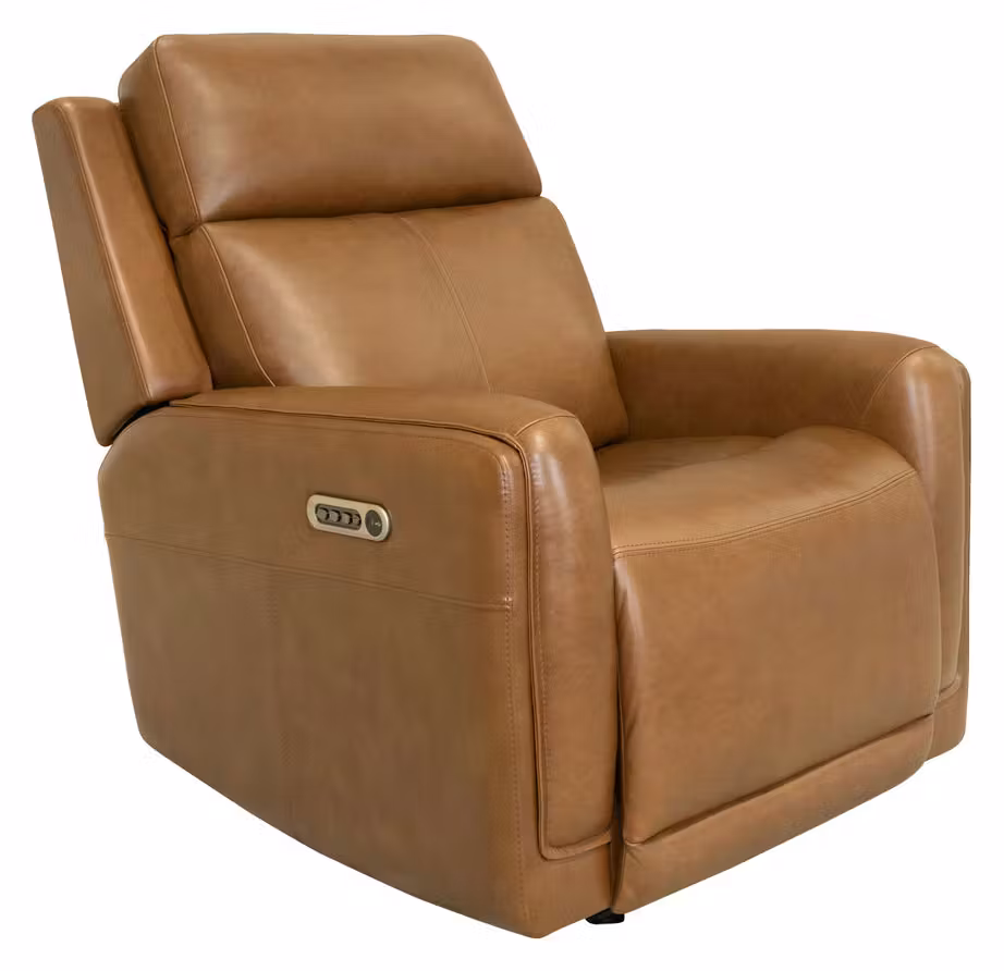 Flexsteel Furniture 1158-54GL-73472 Alister Sedona Leather Power Gliding Recliner with Power Headrest and Lumbar Flexsteel Furniture 1158-54GL-73472 Alister Sedona Leather Power Gliding Recliner with Power Headrest and Lumbar