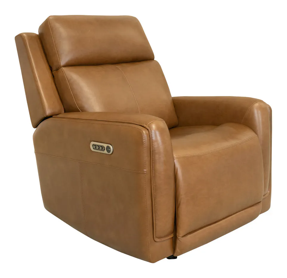 Flexsteel Furniture 1158-54GL-73472 Alister Sedona Leather Power Gliding Recliner with Power Headrest and Lumbar Flexsteel Furniture 1158-54GL-73472 Alister Sedona Leather Power Gliding Recliner with Power Headrest and Lumbar