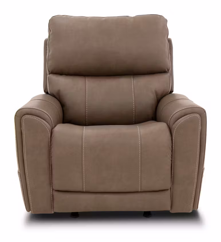 Flexsteel Furniture 1587-51P5-88672 Carter Cappuccino Fabric Power Rocking Recliner with Power Headrest, Lumbar, Heat and Massage Flexsteel Furniture 1587-51P5-88672 Carter Cappuccino Fabric Power Rocking Recliner with Power Headrest, Lumbar, Heat and Massage