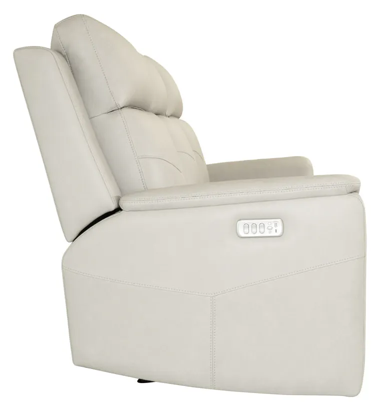 Flexsteel Furniture 1592-63P5-38601 Vernon Dove Grey Fabric Power Reclining Sofa with Power Headrests, Lumbar, Heat and Massage Flexsteel Furniture 1592-63P5-38601 Vernon Dove Grey Fabric Power Reclining Sofa with Power Headrests, Lumbar, Heat and Massage