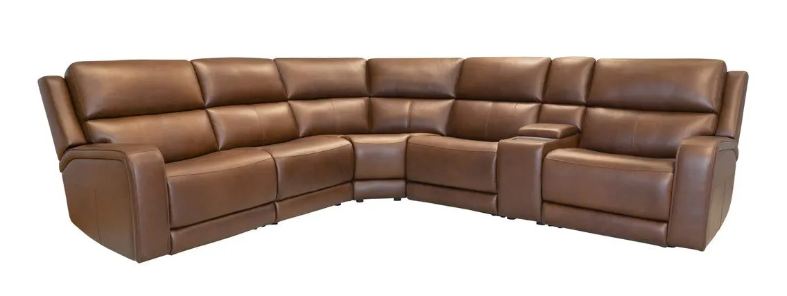 Flexsteel Furniture 1750-SECTP5 Oasis Leather Sectional
