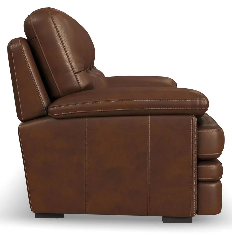 Flexsteel Furniture 1825-31-90772 David Pecan Leather Sofa Flexsteel Furniture 1825-31-90772 David Pecan Leather Sofa