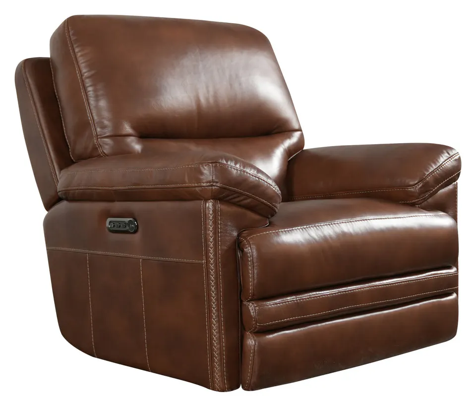 Flexsteel Furniture 1825-54PH-90772 David Pecan Leather Power Gliding Recliner with Power Headrest and Lumbar Flexsteel Furniture 1825-54PH-90772 David Pecan Leather Power Gliding Recliner with Power Headrest and Lumbar