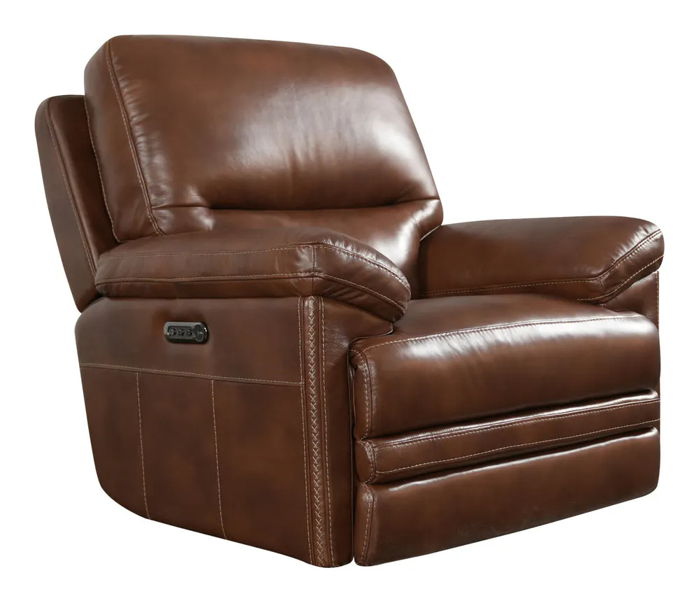 Flexsteel Furniture 1825-54PH-90772 David Pecan Leather Power Gliding Recliner with Power Headrest and Lumbar Flexsteel Furniture 1825-54PH-90772 David Pecan Leather Power Gliding Recliner with Power Headrest and Lumbar