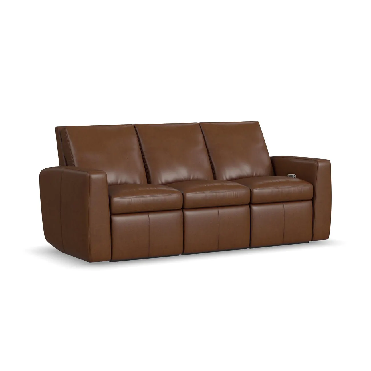 Flexsteel Furniture 1865-62P-73472 Aria Sedona Leather Power Reclining Sofa