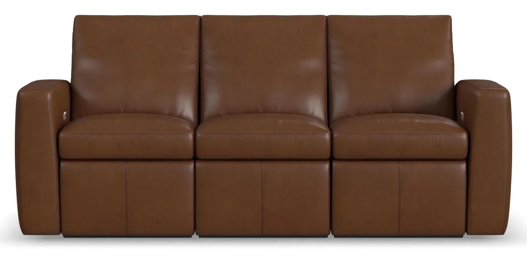 Flexsteel Furniture 1865-62P-73472 Aria Sedona Leather Power Reclining Sofa Flexsteel Furniture 1865-62P-73472 Aria Sedona Leather Power Reclining Sofa