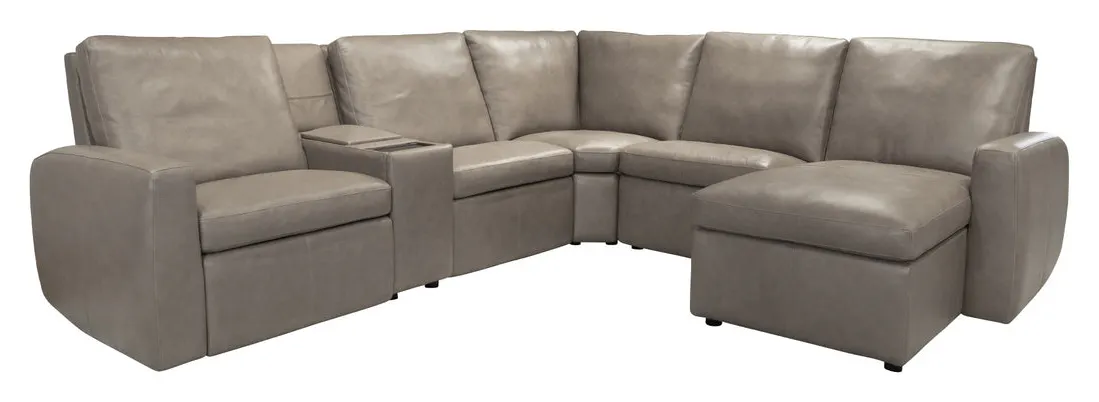 Flexsteel Furniture 1865-SECTP Aria Leather Power Reclining Sectional Flexsteel Furniture 1865-SECTP Aria Leather Power Reclining Sectional