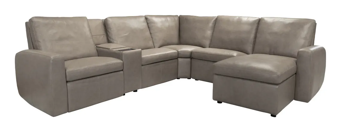 Flexsteel Furniture 1865-SECTP Aria Leather Power Reclining Sectional Flexsteel Furniture 1865-SECTP Aria Leather Power Reclining Sectional