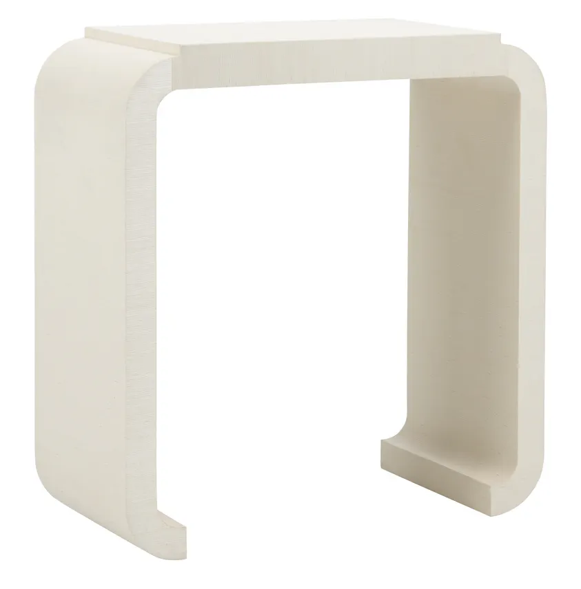 Wildwood Furniture 193078 Notched Waterfall Console Grasscloth Wildwood Furniture 193078 Notched Waterfall Console Grasscloth