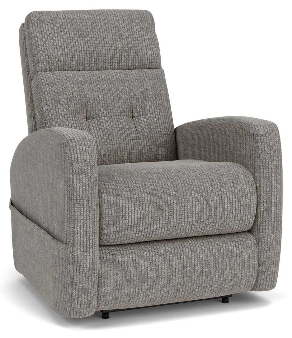 Flexsteel Furniture 2480-50L Charlotte Fabric Power Recliner with Power Headrest and Lumbar Flexsteel Furniture 2480-50L Charlotte Fabric Power Recliner with Power Headrest and Lumbar