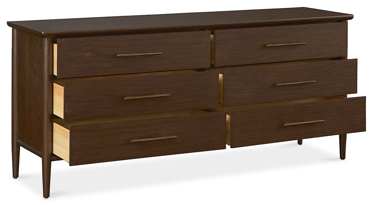 Bassett Furniture 2535-0237 Copenhagen 6 Drawer Dresser Bassett Furniture 2535-0237 Copenhagen 6 Drawer Dresser