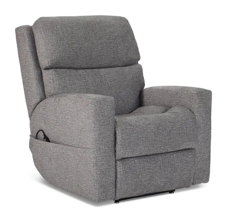 Flexsteel Furniture 2805-55L Score Fabric Power Lift Recliner with Power Headrest & Lumbar Flexsteel Furniture 2805-55L Score Fabric Power Lift Recliner with Power Headrest & Lumbar