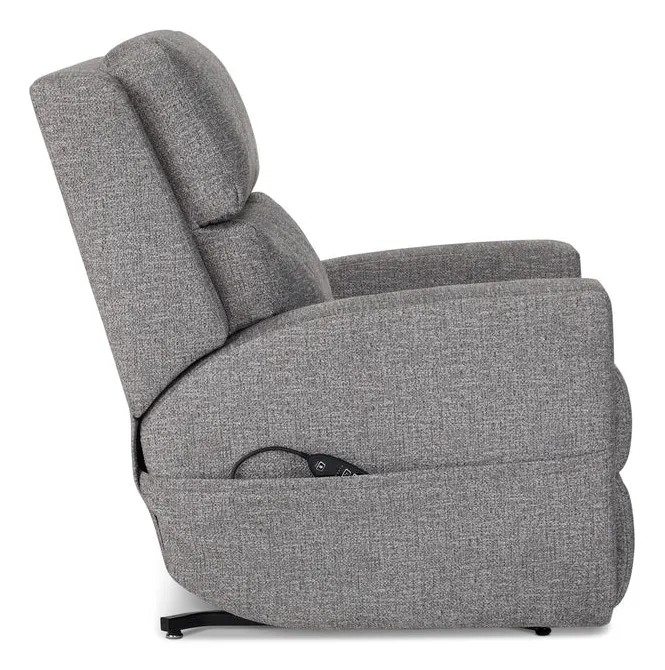 Flexsteel Furniture 2805-55L Score Fabric Power Lift Recliner with Power Headrest & Lumbar Flexsteel Furniture 2805-55L Score Fabric Power Lift Recliner with Power Headrest & Lumbar