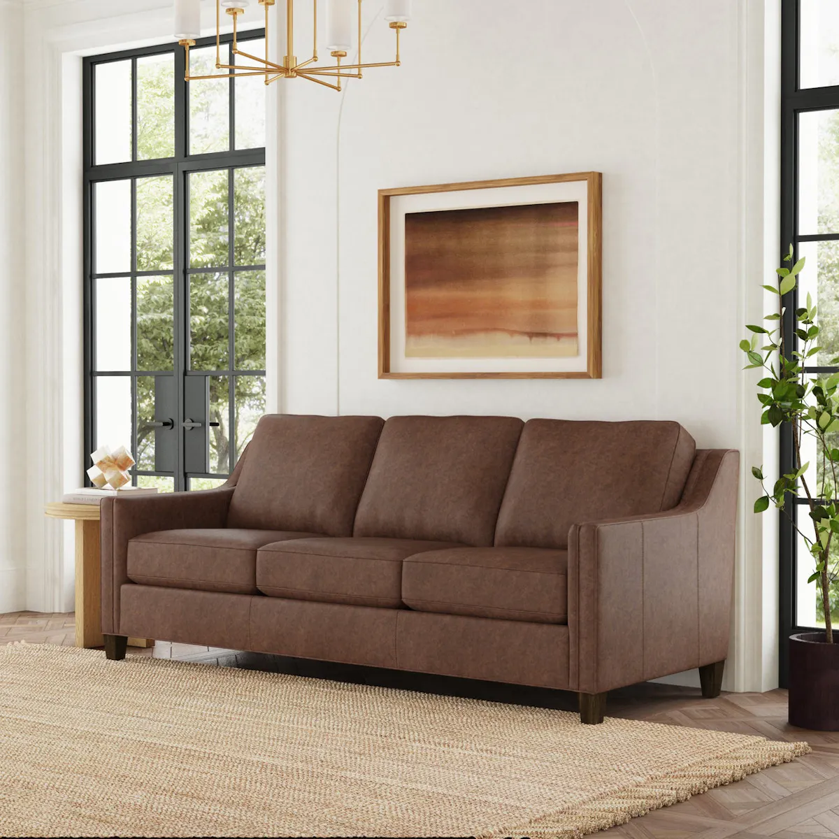 Flexsteel Furniture 3010-31 Finley Leather Sofa Flexsteel Furniture 3010-31 Finley Leather Sofa