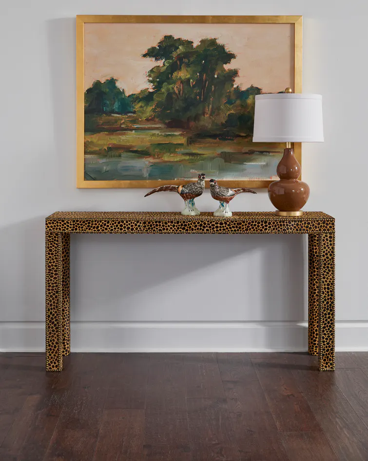 Chelsea House 370059 Leopard Console Table Chelsea House 370059 Leopard Console Table