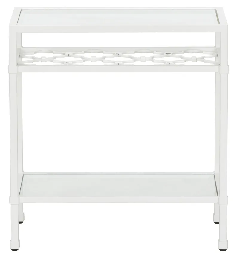 Chelsea House 370061 Pacific Coast Side Table White Chelsea House 370061 Pacific Coast Side Table White