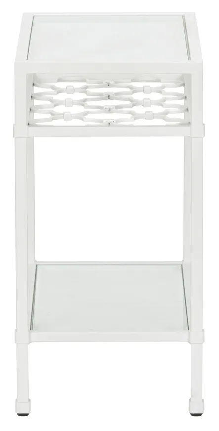 Chelsea House 370061 Pacific Coast Side Table White Chelsea House 370061 Pacific Coast Side Table White