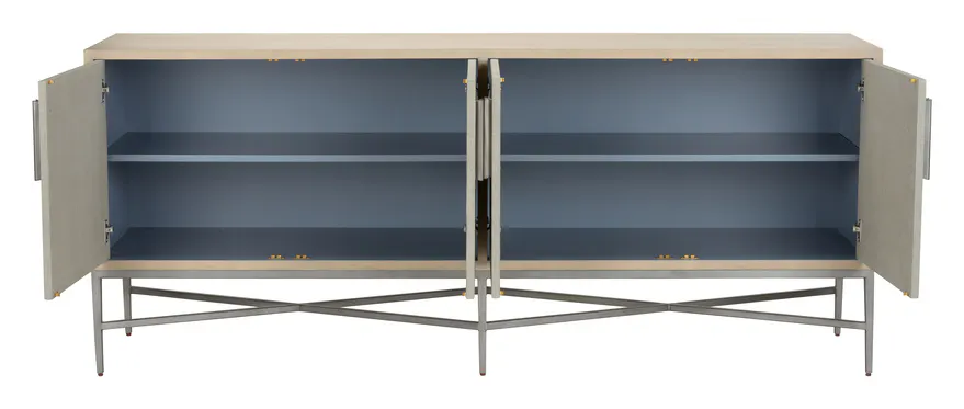 Chelsea House 370067 Spencer Cabinet Gray Chelsea House 370067 Spencer Cabinet Gray