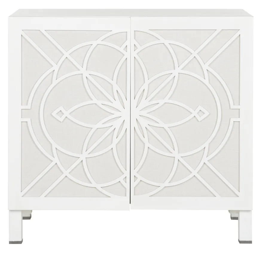 Chelsea House 370071 Flower of Life Cabinet White Chelsea House 370071 Flower of Life Cabinet White