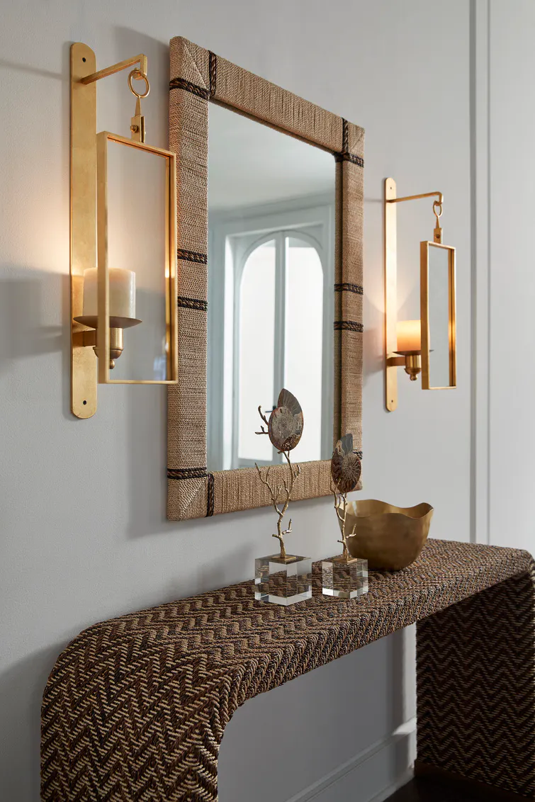 Chelsea House 370115 Rope Waterfall Console Chelsea House 370115 Rope Waterfall Console