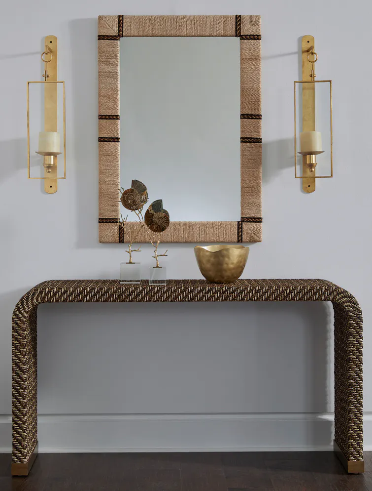 Chelsea House 370115 Rope Waterfall Console Chelsea House 370115 Rope Waterfall Console