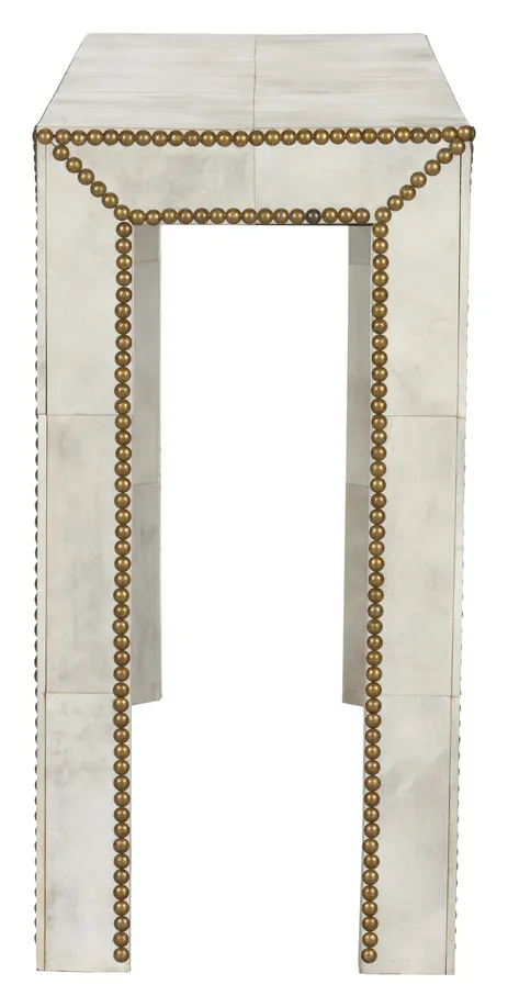 Chelsea House 370331 Parchment Console Table Chelsea House 370331 Parchment Console Table