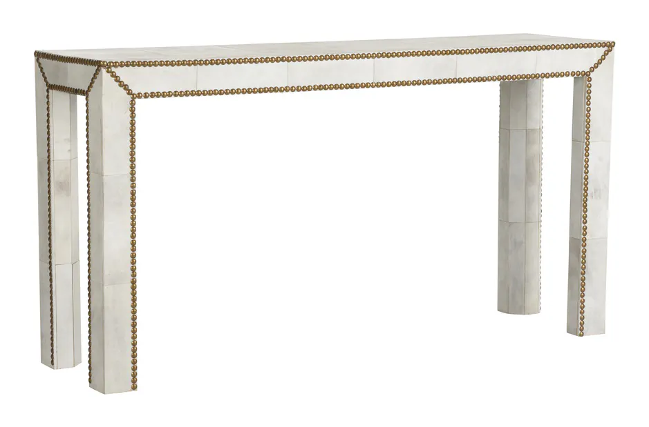 Chelsea House 370331 Parchment Console Table Chelsea House 370331 Parchment Console Table