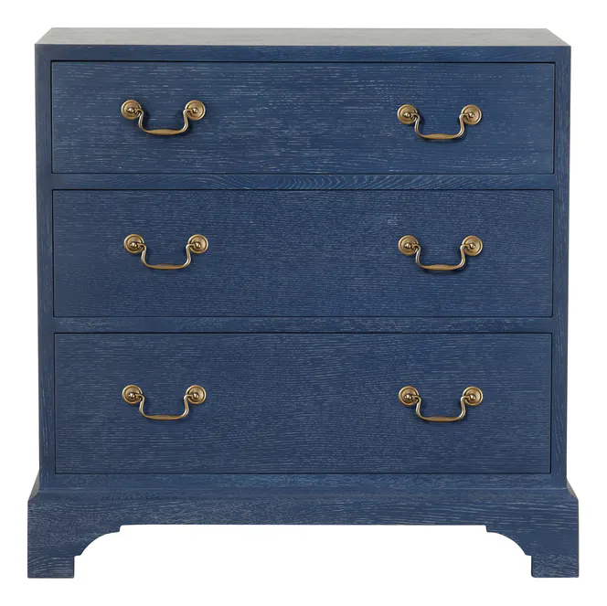 Chelsea House 370392 Beaufort Chest Blue Chelsea House 370392 Beaufort Chest Blue