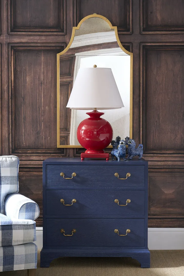 Chelsea House 370392 Beaufort Chest Blue Chelsea House 370392 Beaufort Chest Blue