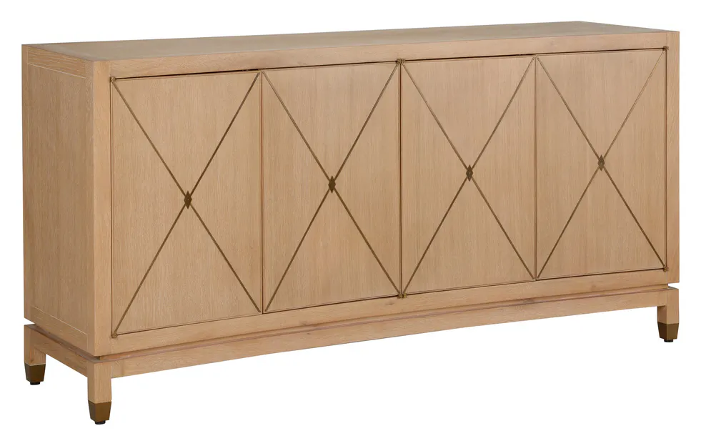 Chelsea House 370395 Brentwood Console Oak Chelsea House 370395 Brentwood Console Oak