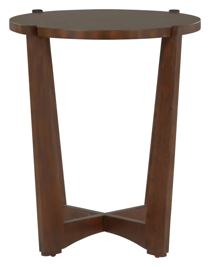 Chelsea House 370397 Ardoise Side Table Mahogany Chelsea House 370397 Ardoise Side Table Mahogany