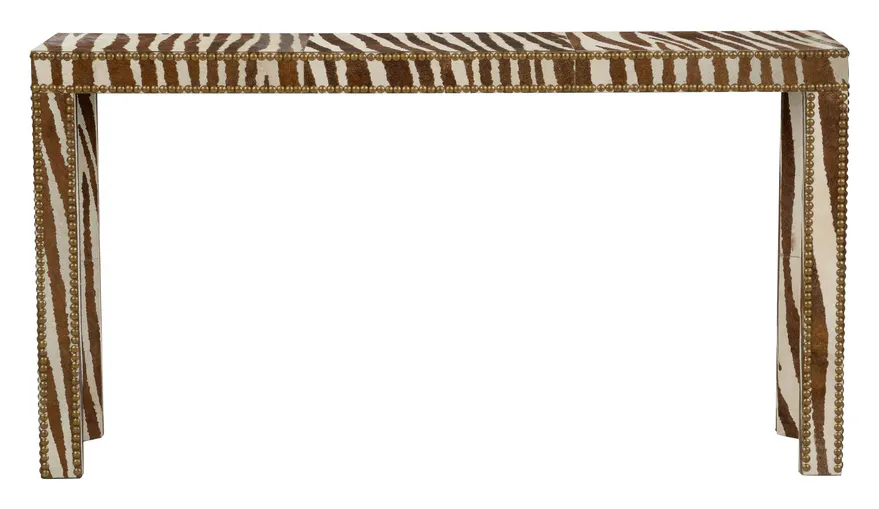 Chelsea House 370413 Zebra Console Table Chelsea House 370413 Zebra Console Table