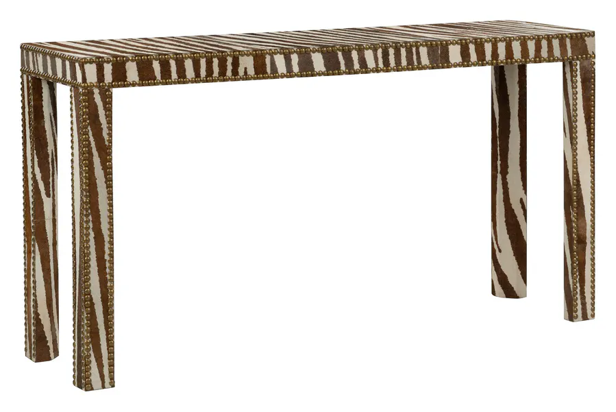 Chelsea House 370413 Zebra Console Table Chelsea House 370413 Zebra Console Table