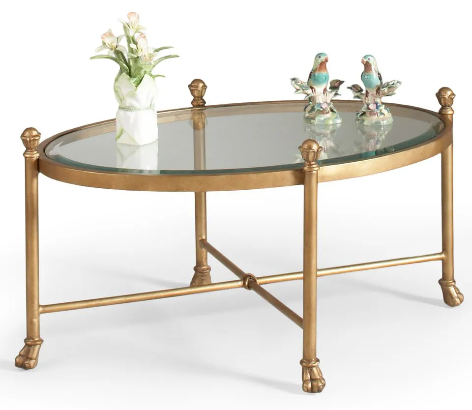 Chelsea House 380087 Gordon Oval Cocktail Table