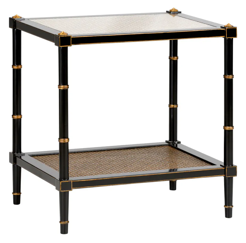 Chelsea House 380100 Conner Cane End Table Chelsea House 380100 Conner Cane End Table
