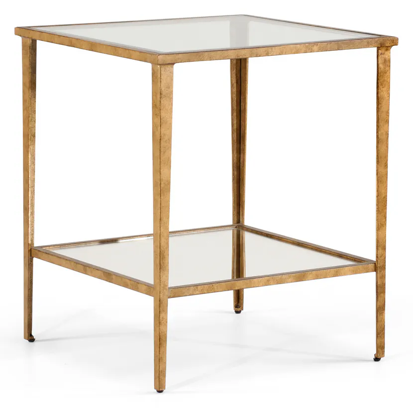 Chelsea House 381355 Carson End Table Gold Chelsea House 381355 Carson End Table Gold