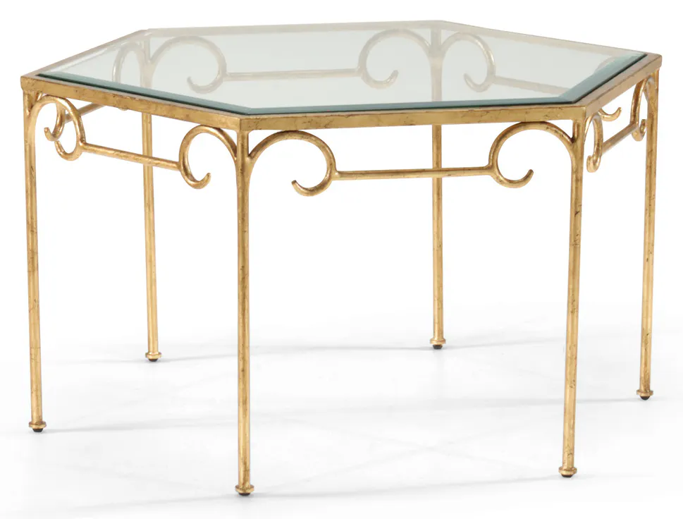 Chelsea House 381472 Lorenzo Cocktail Table Gold Chelsea House 381472 Lorenzo Cocktail Table Gold