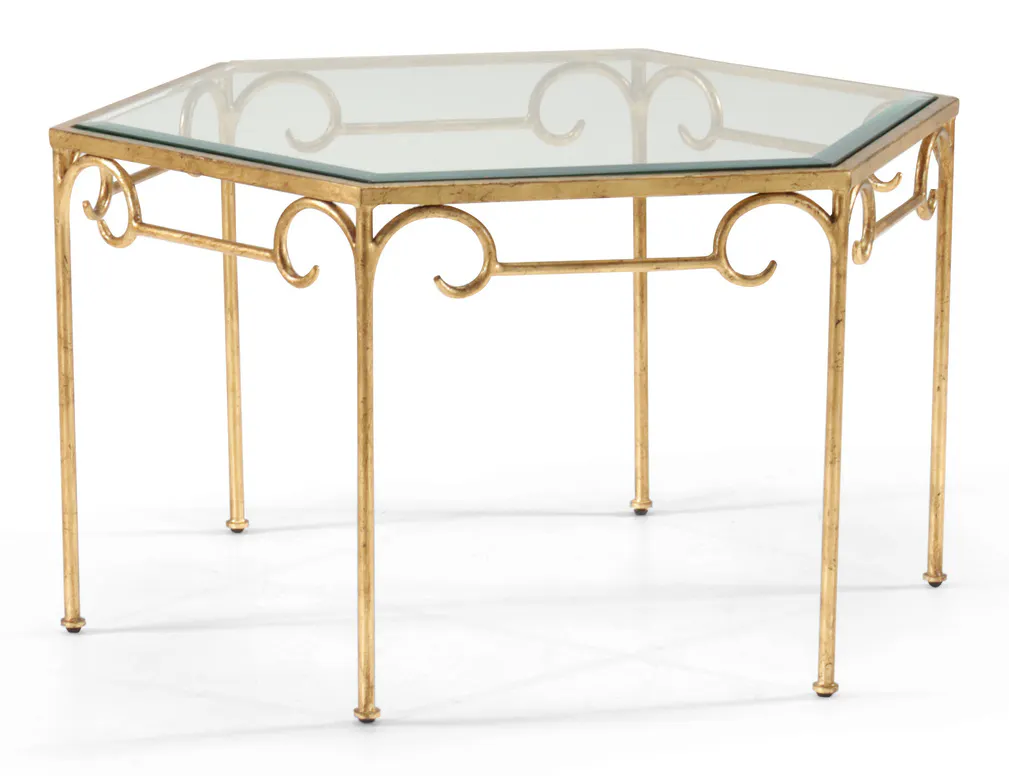 Chelsea House 381472 Lorenzo Cocktail Table Gold Chelsea House 381472 Lorenzo Cocktail Table Gold