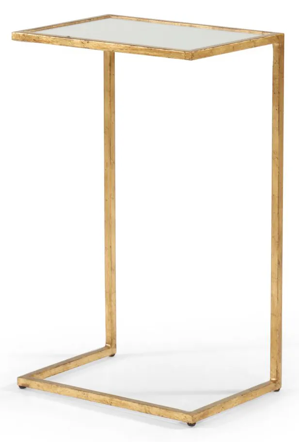 Chelsea House 381475 Matteson Side Table Gold Chelsea House 381475 Matteson Side Table Gold