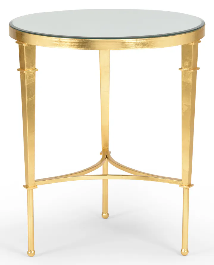 Chelsea House 381864 Round Regent Table Gold Chelsea House 381864 Round Regent Table Gold