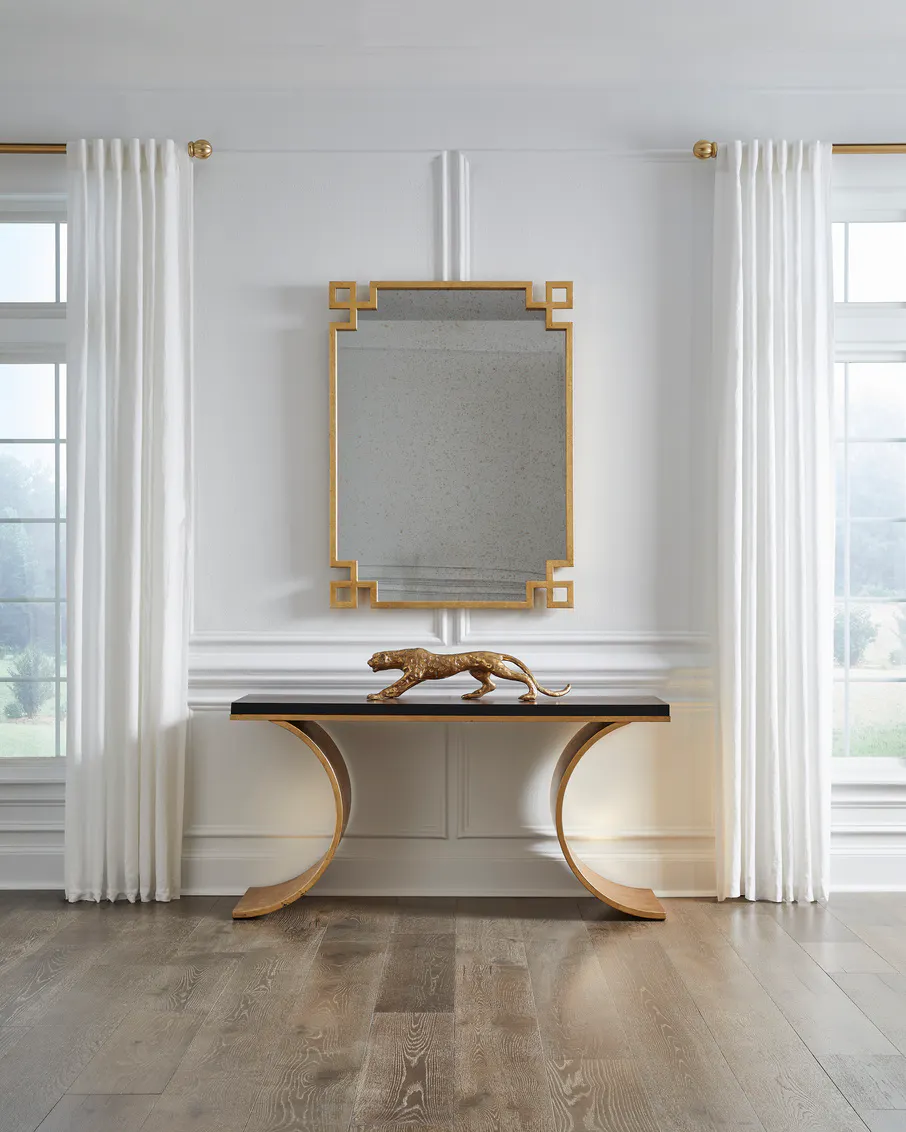 Chelsea House 381991 Thames Console Gold Chelsea House 381991 Thames Console Gold