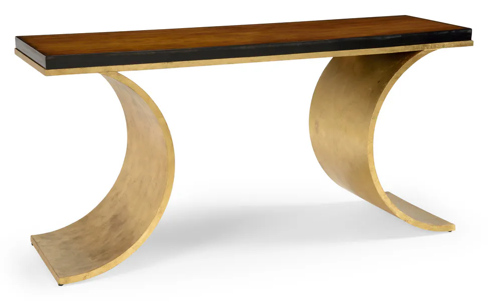 Chelsea House 381991 Thames Console Gold Chelsea House 381991 Thames Console Gold