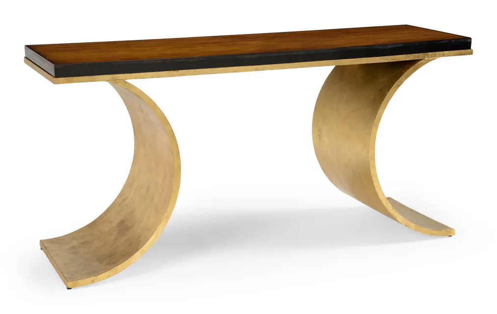 Chelsea House 381991 Thames Console Gold Chelsea House 381991 Thames Console Gold