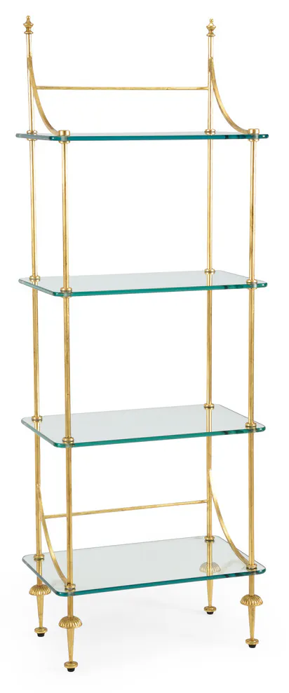 Chelsea House 381993 Coleman Etagere Gold Chelsea House 381993 Coleman Etagere Gold