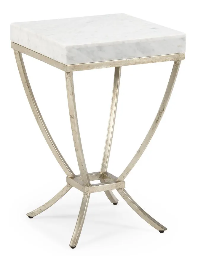 Chelsea House 382002 Brandon Side Table Silver