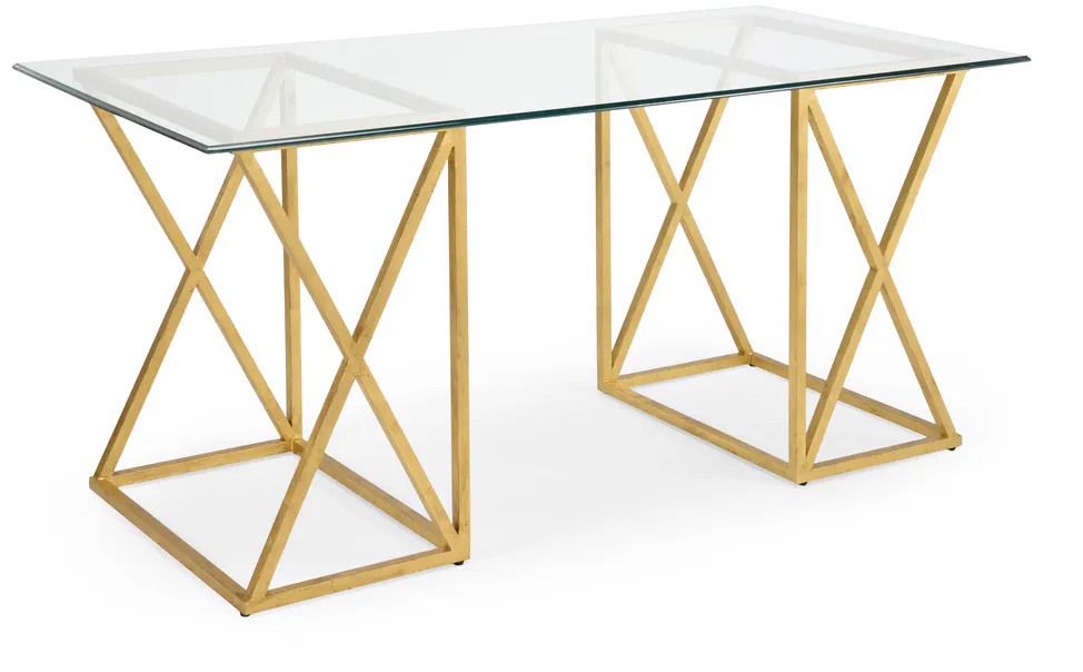 Chelsea House 382028 Gilt Desk Gold Chelsea House 382028 Gilt Desk Gold